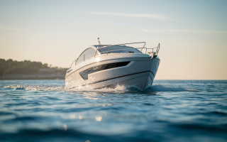 bateau-moteur-moderne-eau-calme